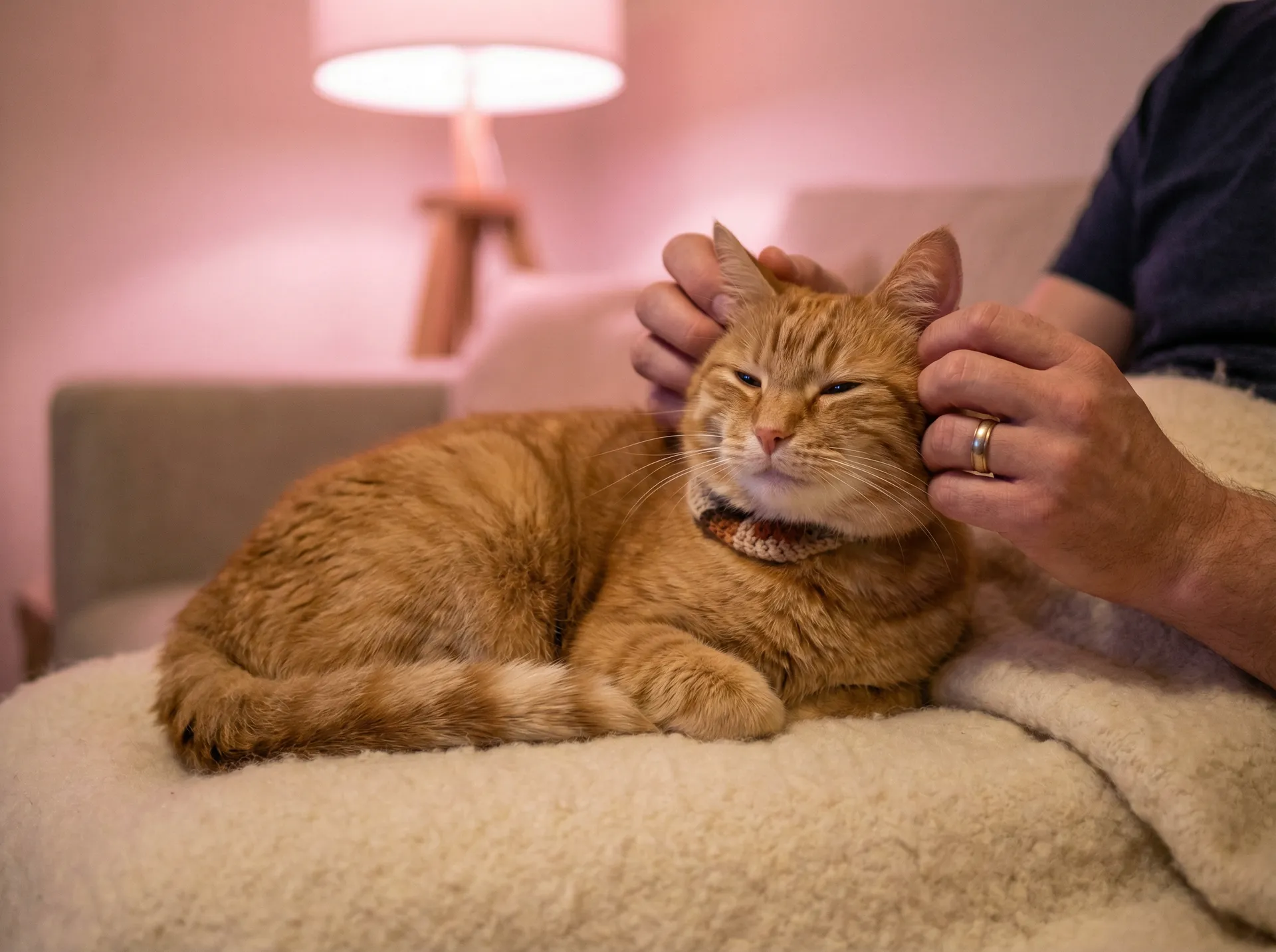 猫咪被温柔抚摸的幸福时刻 - 电视剧白蛇传